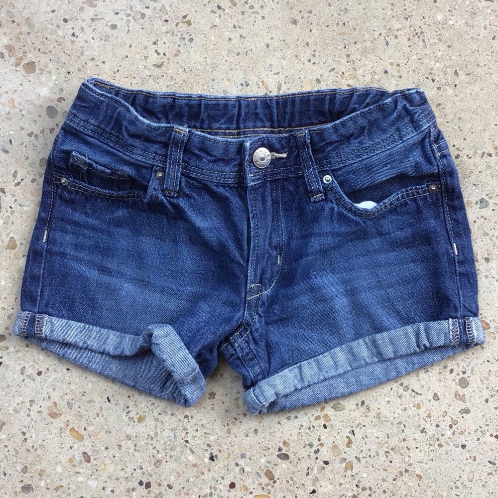 GUC H&M GIRLS DENIM SHORTS SZ 7-8